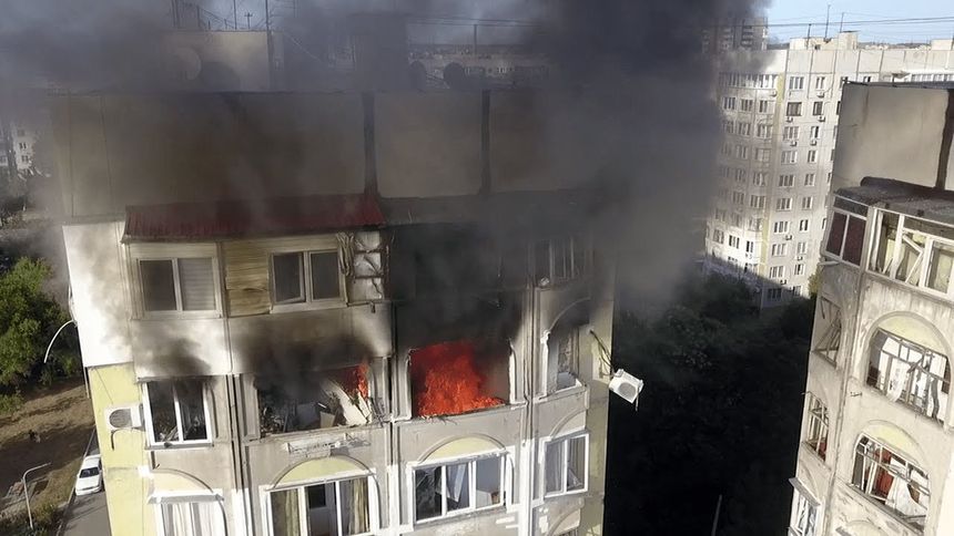 Взрыв газа в Керчи