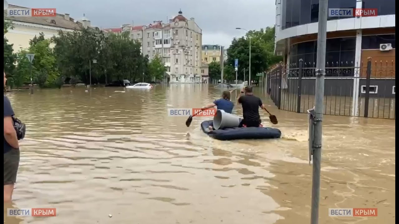 Керчь превратилась в Венецию