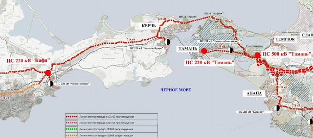 Энергомост в Крым
