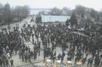 В Керчи состоялся митинг