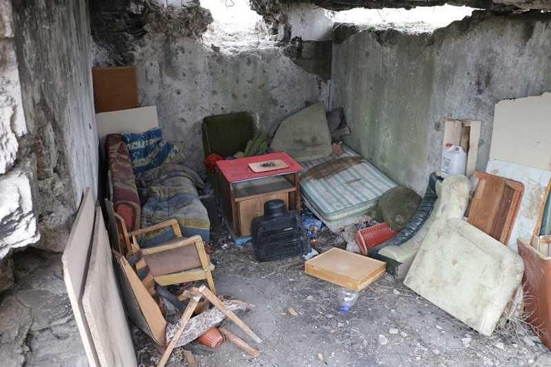 Керченские бомжи живут прямо на горе Митридат