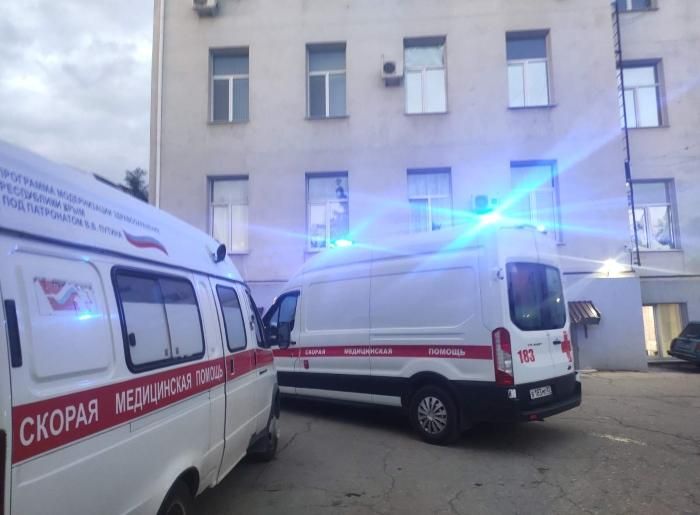 К протесту врачей в Крыму присоединилась станция скорой помощи Симферополя