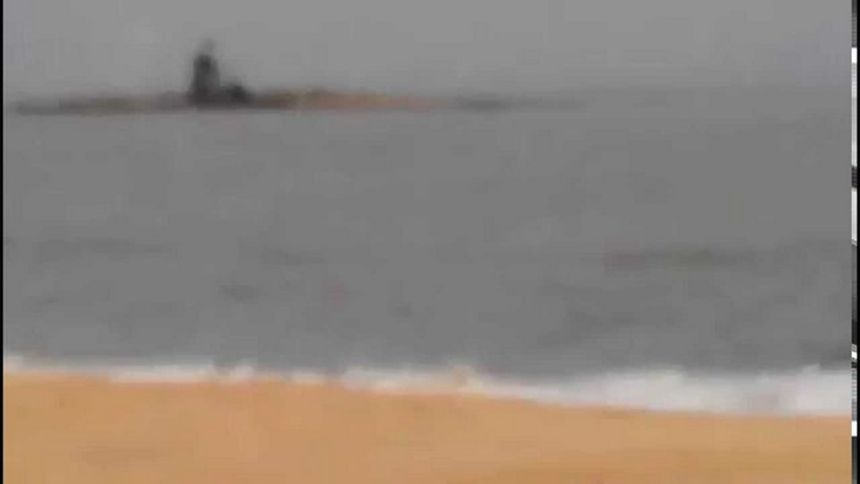 Извержение вулкана в Азовском море