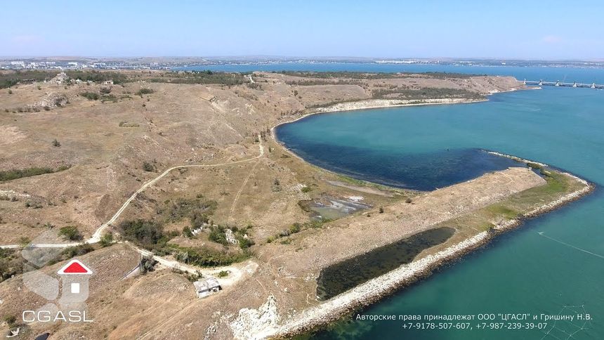 Аэросъемка Керченская крепость. Aerial view Fortress Kerch
