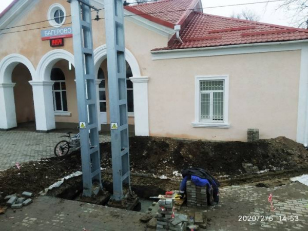 станция Багерово в Крыму
